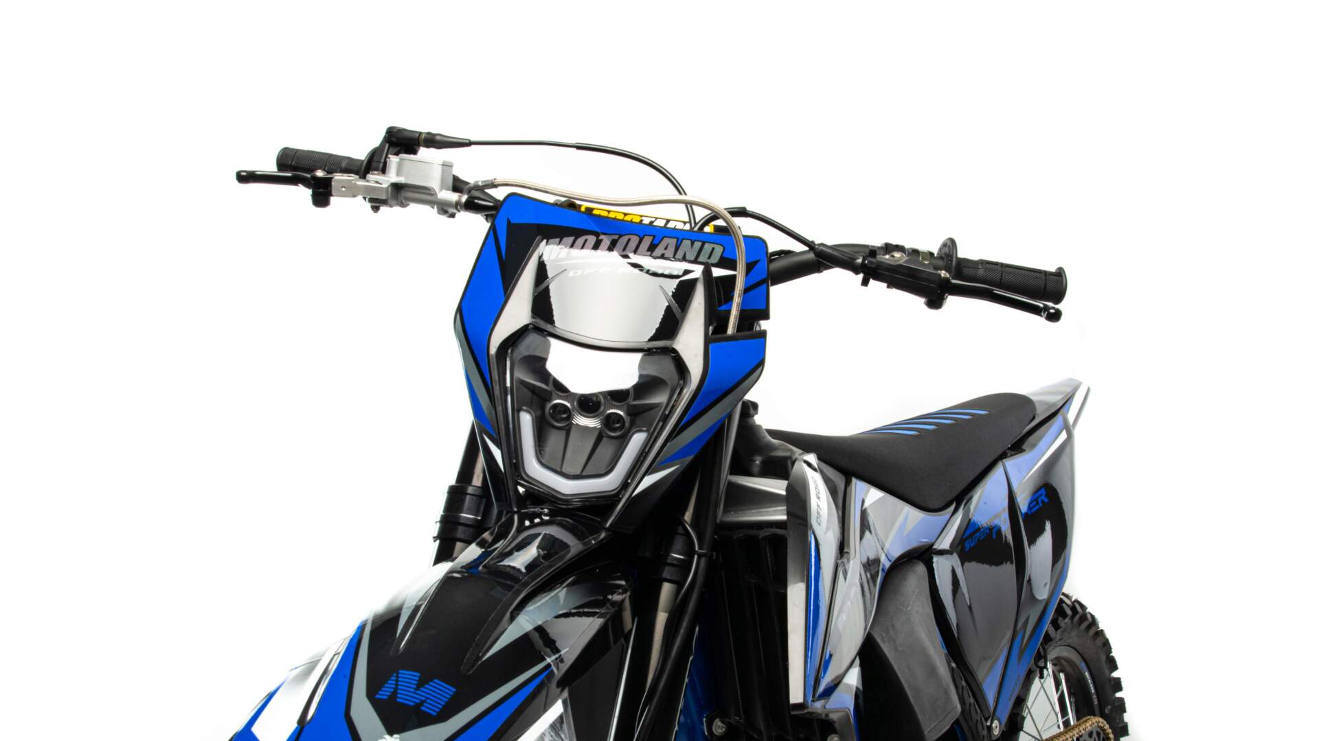 Мотоцикл Кросс Motoland FX 450 NC (194MQ) синий Мотоцикл Кросс Motoland FX 450 NC (194MQ) синий