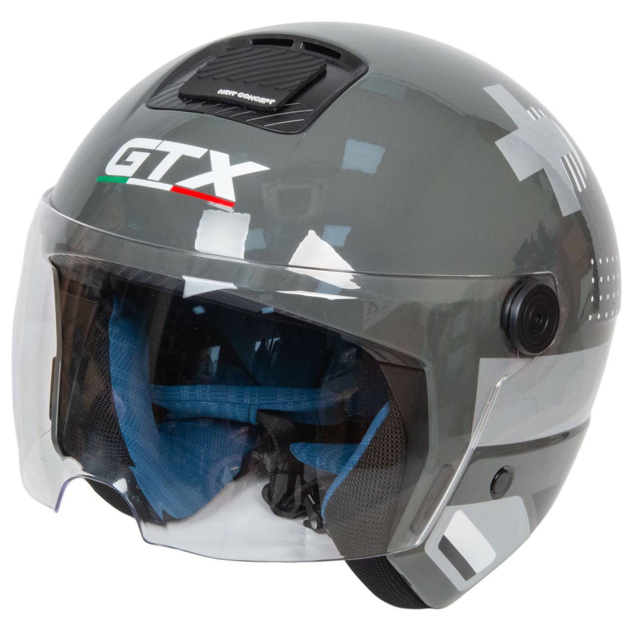 Шлем мото открытый GTX NE02 №2 (M)